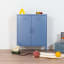 Popstrukt Nougat Storage Cabinet - Pigeon Blue