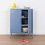 Popstrukt Nougat Storage Cabinet - Pigeon Blue