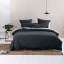 Linen House Providence Waffle Charcoal Cotton Duvet Set