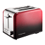 Russell Hobbs Red Ombre 2 Slice Toaster