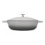 MasterClass Shallow Casserole Dish with Lid, 24cm