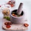 Lifestyle image of MasterClass Granite Pestle & Mortar, 12cm