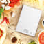 Soehnle White Page Compact 300 Kitchen Scale in use