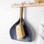 Legend Bamboo Brush And Dustpan Set in use 