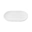 Umbra Touch Soap Dish - White Top Down View 