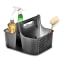 Madesmart Antimicrobial Large Double-Sided Storage Caddy - Carbon with contents