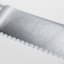 Wüsthof Crafter Double Edge Serrated Bread Knife blade close up