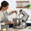 Lifestyle image of Kenwood Titanium Chef XL Patissier 7L Stand Mixer, KWL90.004SI