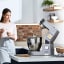 Lifestyle image of Kenwood Titanium Chef XL Patissier 7L Stand Mixer, KWL90.004SI