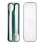 Mepal Mio 2 Piece Feeding Spoon Set, Deep Turquoise