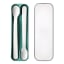 Mepal Mio 2 Piece Feeding Spoon Set, Deep Turquoise