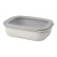 Mepal Cirqula Rectangular Multi Bowl, 1L Nordic White