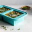 Souper Cubes 2 Cup Tray w Lid in use