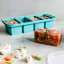 Souper Cubes 1 Cup Tray w Lid in use