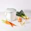 OXO Good Grips Easy-Clean Compost Bin White - 2.83 L with vegetables arounds the bin