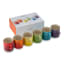 Le Creuset Stoneware Rainbow Collections Mugs, Set of 6