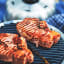 Cobb Griddle for Premier Cooking System with steak