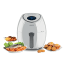 Kenwood Digital Air Fryer, 3.8L lifestyle with food