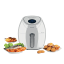 Kenwood XXL Digital Air Fryer, 5.5L lifestyle with food