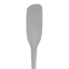 Tovolo Flex-Core All Silicone Blender Spatula - Oyster Gray