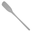 Tovolo Flex-Core All Silicone Blender Spatula - Oyster Gray