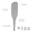 Tovolo Flex-Core All Silicone Blender Spatula - Oyster Gray