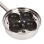 KitchenCraft Clearview Stainless Steel Egg Poacher 4 hole detail