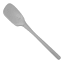 Tovolo Flex-Core All Silicone Deep Spoon - Oyster Gray 