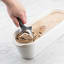 Tovolo Tilt Up Ice Cream Scoop - Charcoal in use