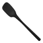 Tovolo Flex-Core All Silicone Spoonula - Black