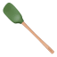 Tovolo Flex-Core Wood Handled Spoonula - Pesto