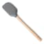 Tovolo Flex-Core Wood Handled Spatula Charcoal product shot 