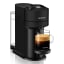 Nespresso Nespresso Matte Black Vertuo Automatic Espresso Machine Bundle side view