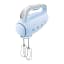 Smeg Retro Style Hand Mixer - Pastel blue front view 