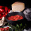 Victoria Enamelled Cast Iron Saucepan - 1.9L with tomato sauce