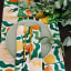 Aurora Home  100% Cotton Fynbos Table Runner, 170cm x 33cm in use 