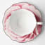 Jenna Clifford Wavy Rose Cup & Saucer, Set of 4 top view