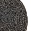 Humble & Mash Round Placemat, Set of 2 - Black detail shot