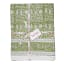 India Ink Block Print Garden Green Tablecloth - 8 Seater 