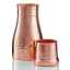 Coppa Wellness Copper Hammered Carafe & Cup, 1L product shot 