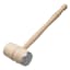 KitchenCraft Beech Wood Meat Hammer with Metal End