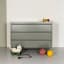 Popstrukt Bon Bon Sideboard - Moss Grey in use 