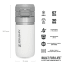 Stanley Quick Flip Water Bottle, 470ml  - Polar White detail shot 