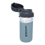 Stanley Quick Flip Double-Walled Water Bottle, 470ml - Shale detail of the open lid