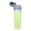 Stanley Quick Flip Double-Walled Water Bottle, 700ml - Citron with an open quick-flip lid