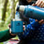 Stanley The Legendary Camp Mug, 350ml - Hammertone Lake, pouring hot water in the mug