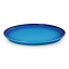 Le Creuset Coupe Collection Side Plate, 22cm - Azure