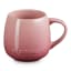 Le Creuset Rose Quartz? Coupe Collection Sphere Stoneware Mug, 320ml angle