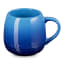 Le Creuset Coupe Collection Mug, 320ml - Azure