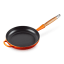 Le Creuset Signature Frying Pan with Wooden Handle, 24cm - Flame product shot 